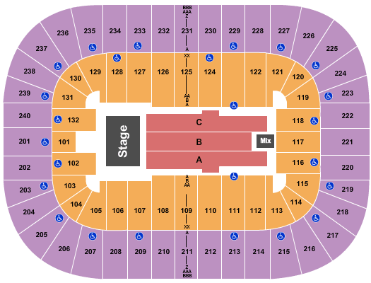 Greensboro Coliseum Chayanne Seating Chart